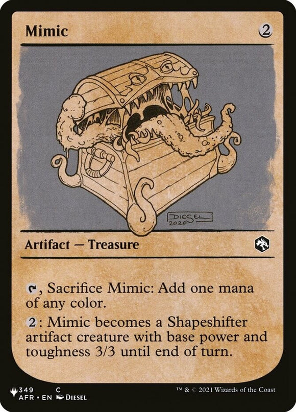 Mimic - Showcase - The List - The List - English - NM - MTG