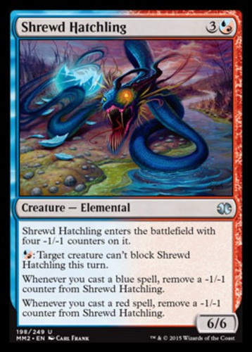 Shrewd Hatchling - Modern Masters 2015 - English - NM - MTG