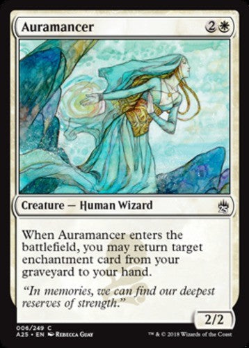 Auramancer - Masters 25 - English - NM - MTG