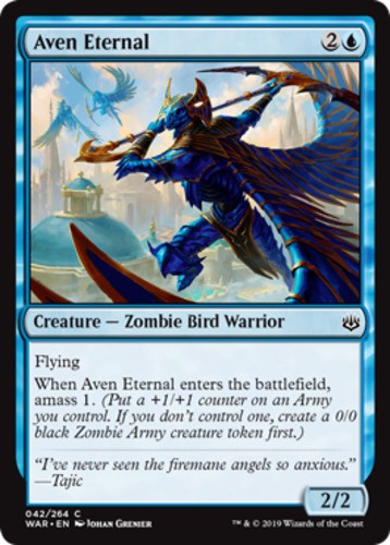 Aven Eternal - War Of The Spark - English - NM - MTG