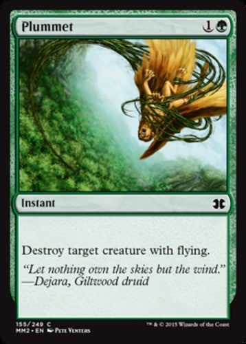 Plummet - Modern Masters 2015 - English - NM - MTG