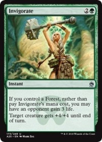 Invigorate - Masters 25 - English - NM - MTG