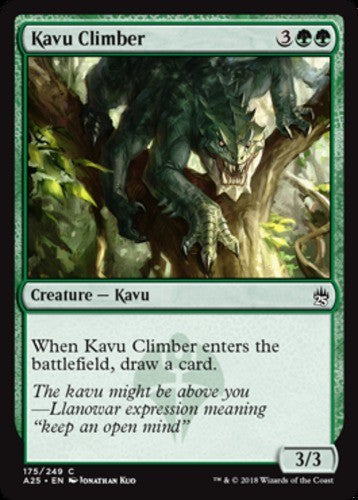 Kavu Climber - Masters 25 - English - NM - MTG