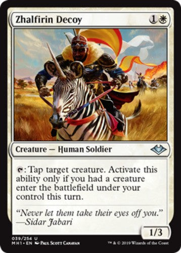 Zhalfirin Decoy - Modern Horizons - English - NM - MTG