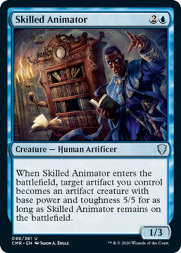 Skilled Animator - Commander Legends - English - NM - MTG