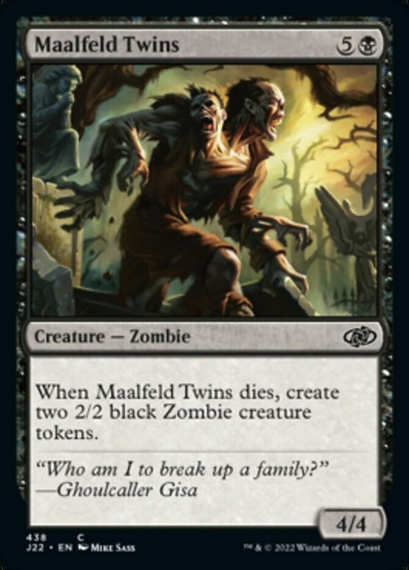 Maalfeld Twins - Jumpstart 2022 - English - NM - MTG