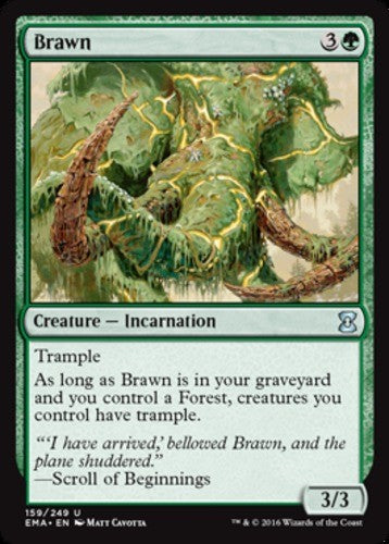 Brawn - Eternal Masters - English - NM - MTG