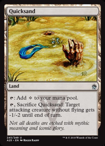 Quicksand - Masters 25 - English - NM - MTG
