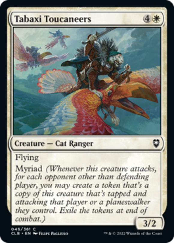 Tabaxi Toucaneers - Battle for Baldur's Gate - English - NM - MTG