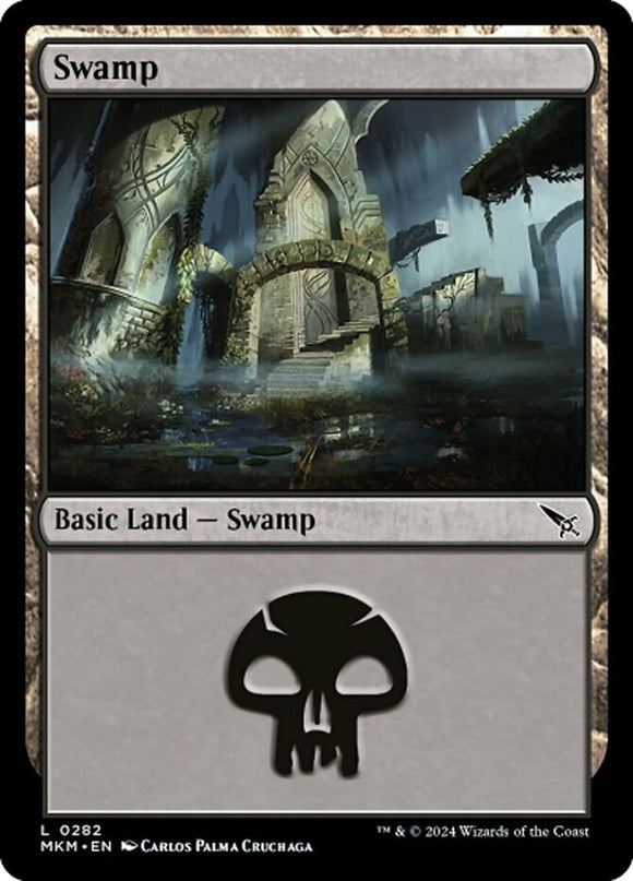 Swamp (0282) - Murders at Karlov Manor - English - NM - MTG