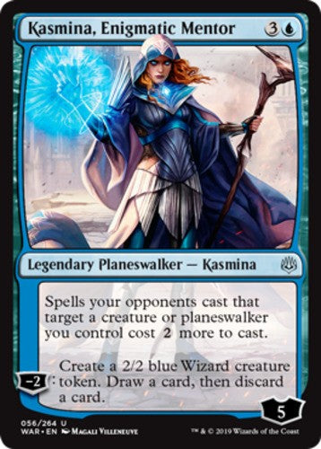 Kasmina, Enigmatic Mentor - War Of The Spark - English - NM - MTG