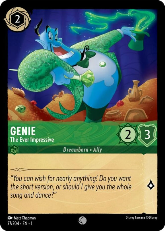 Genie - The Ever Impressive - 77/204 - Common - The First Chapter NM