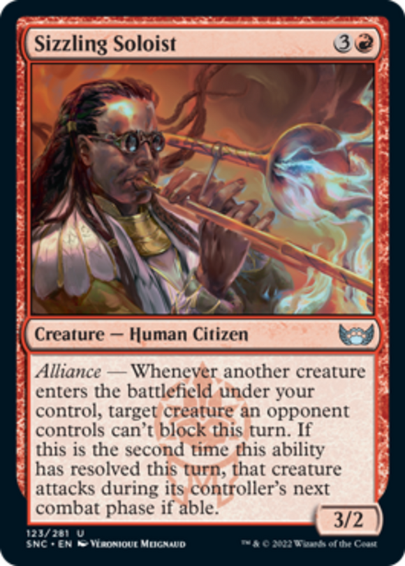 Sizzling Soloist - Streets of New Capenna - English - NM - MTG