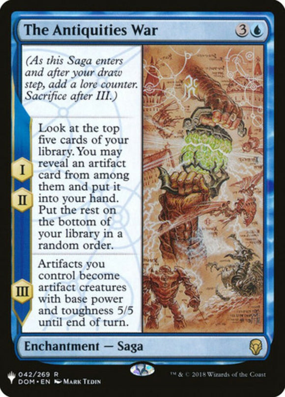 The Antiquities War - The List - The List - English - NM - MTG