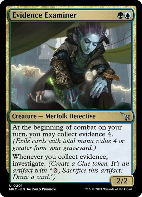 Evidence Examiner - Murders at Karlov Manor - English - NM - MTG