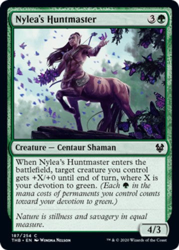 Nylea's Huntmaster - Theros Beyond Death - English - NM - MTG