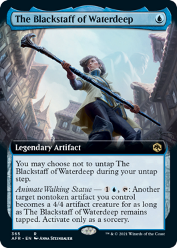The Blackstaff of Waterdeep - Extended Art - Forgotten Realms - English - NM - M