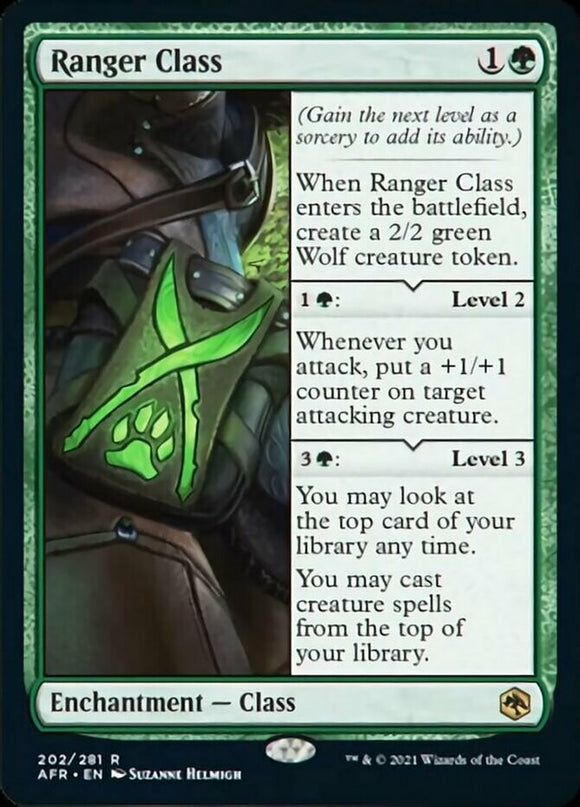 Ranger Class - Forgotten Realms - English - NM - MTG