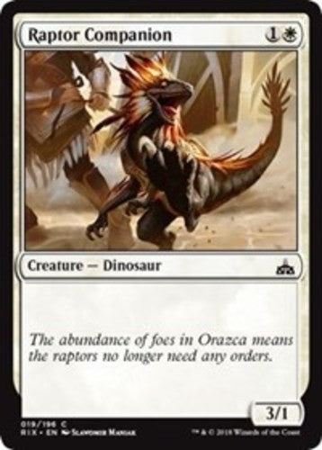 Raptor Companion - Rivals of Ixalan - English - NM - MTG