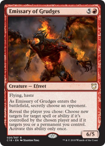 Emissary of Grudges - Commander 2018 - English - NM - MTG