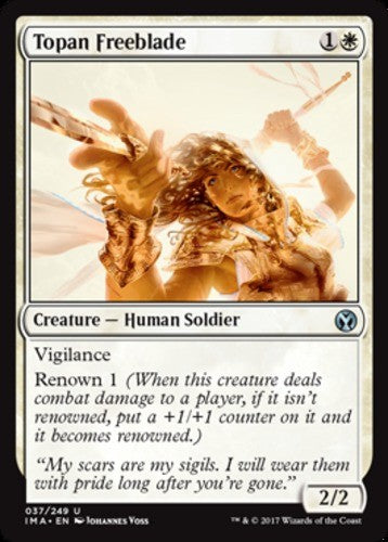 Topan Freeblade - Iconic Masters - English - NM - MTG