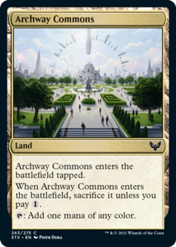 Archway Commons - Strixhaven: School of Mages - English - NM - MTG