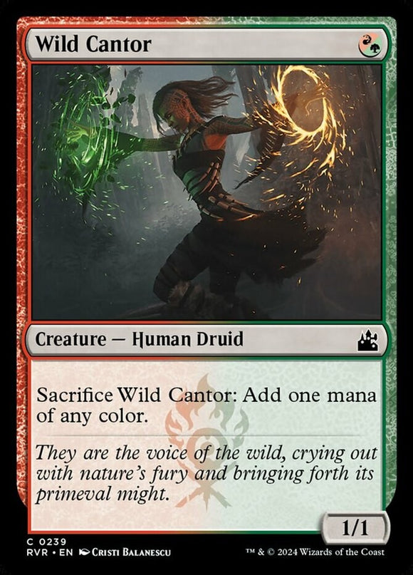 Wild Cantor - Ravnica Remastered - English - NM - MTG