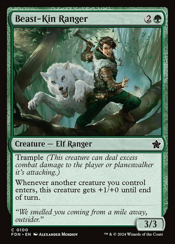 Beast-Kin Ranger - Foundations - English - NM - MTG