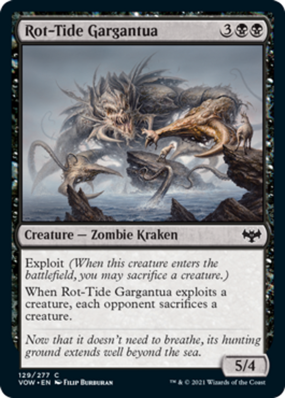 Rot-Tide Gargantua - Innistrad: Crimson Vow - English - NM - MTG