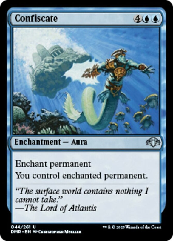 Confiscate - Dominaria Remastered - English - NM - MTG