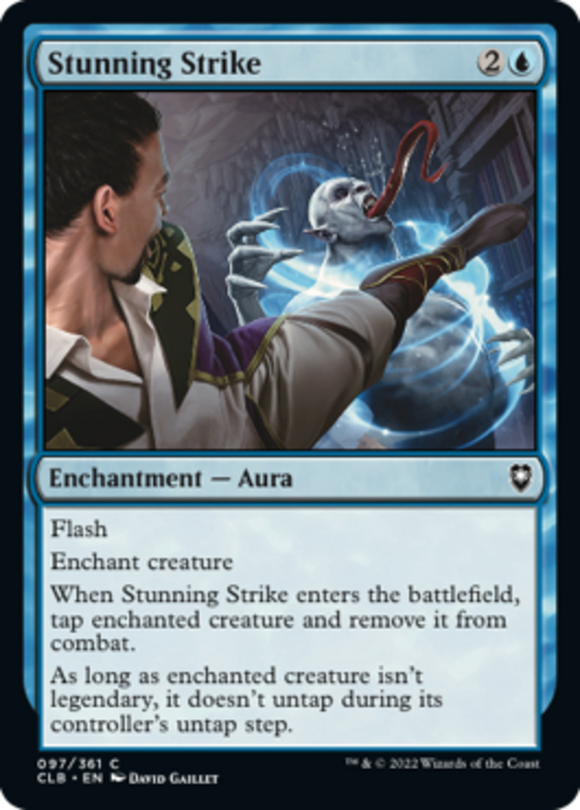 Stunning Strike - Battle for Baldur's Gate - English - NM - MTG