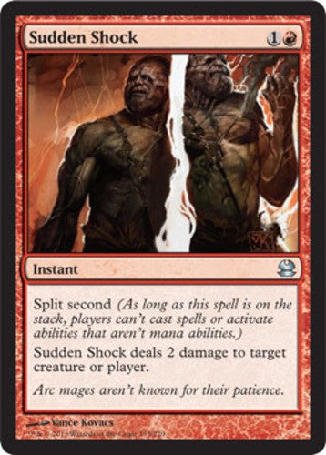 Sudden Shock - Modern Masters 2013 - English - NM - MTG