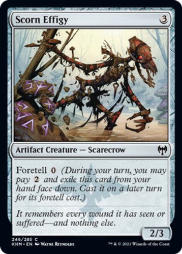 Scorn Effigy - Kaldheim - English - NM - MTG