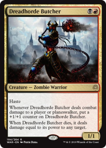 Dreadhorde Butcher - War Of The Spark - English - NM - MTG