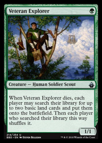 Veteran Explorer - Battlebond - English - NM - MTG