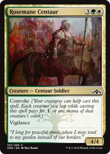 Rosemane Centaur - Guilds of Ravnica - English - NM - MTG