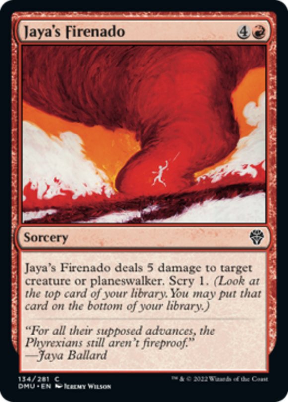 Jaya's Firenado - Dominaria United - English - NM - MTG