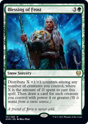 Blessing of Frost - Kaldheim - English - NM - MTG