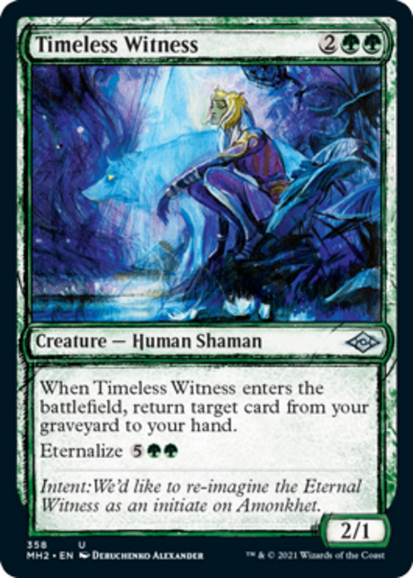 Timeless Witness - Showcase - Modern Horizons 2 - English - NM - MTG