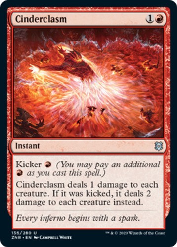 Cinderclasm - Zendikar Rising - English - NM - MTG