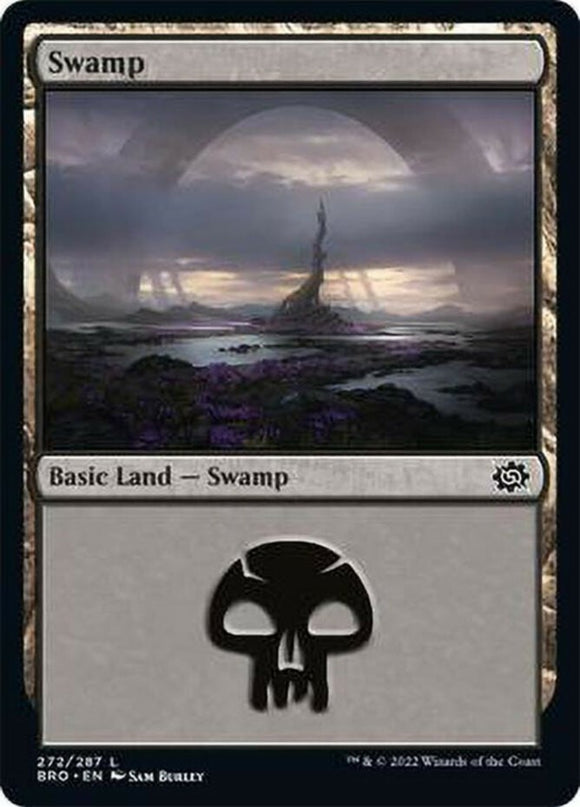 Swamp (272) - The Brothers' War - English - NM - MTG
