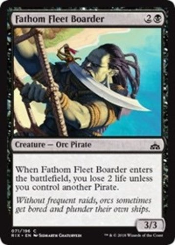 Fathom Fleet Boarder - Rivals of Ixalan - English - NM - MTG