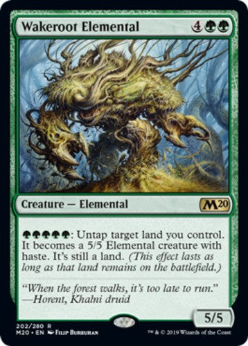 Wakeroot Elemental - Core Set 2020 (M20) - English - NM - MTG