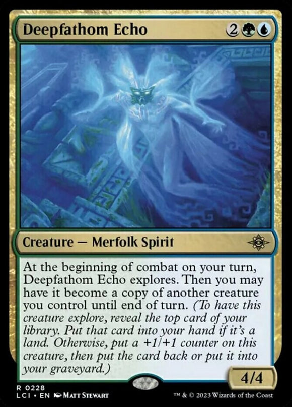 Deepfathom Echo - Lost Caverns of Ixalan - English - NM - MTG