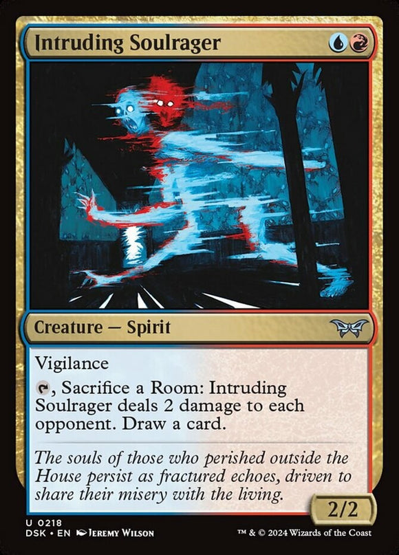 Intruding Soulrager - Duskmourn: House of Horror - English - NM - MTG