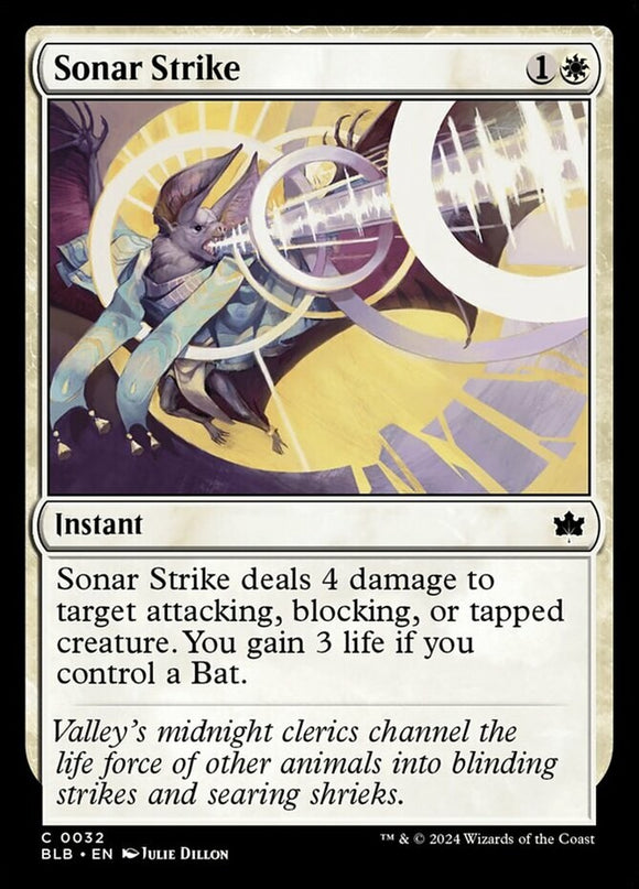Sonar Strike - Bloomburrow - English - NM - MTG