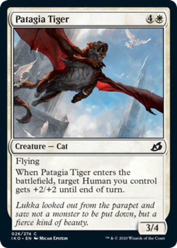 Patagia Tiger - Ikoria: Lair of Behemoths - English - NM - MTG