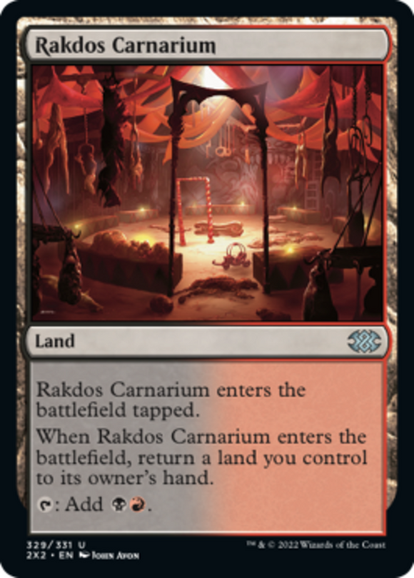 Rakdos Carnarium - Double Masters 2022 - English - NM - MTG