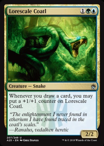 Lorescale Coatl - Masters 25 - English - NM - MTG