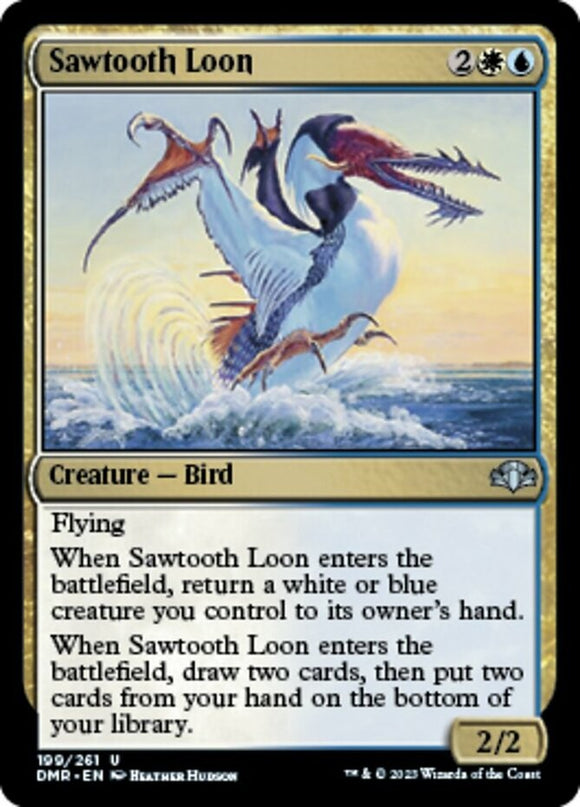 Sawtooth Loon - Dominaria Remastered - English - NM - MTG